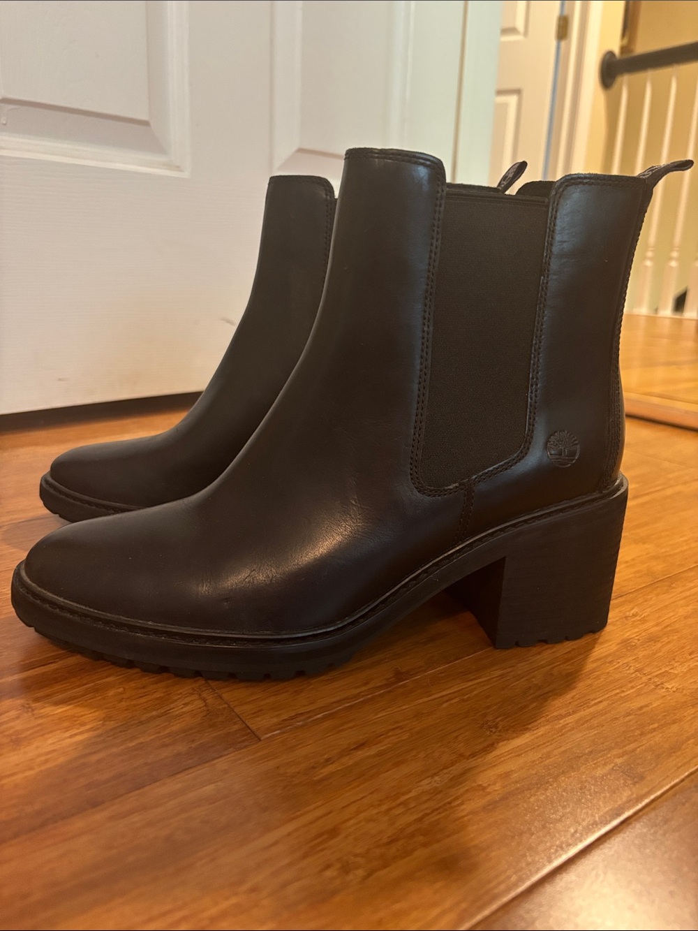 Women’s Black Timberland boots